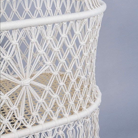 None Other - Hanging Macrame Bassinet